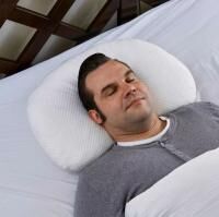 Vorschau: Nachtwächter verstellbares Komfort-Seitenschläfer-Kissen BOB 62 x 46 cm, für alle Schlaflagen