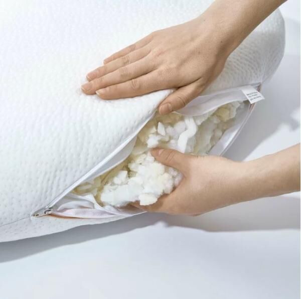 Nachtwächter verstellbares Komfort-Seitenschläfer-Kissen BOB 62 x 46 cm, für alle Schlaflagen