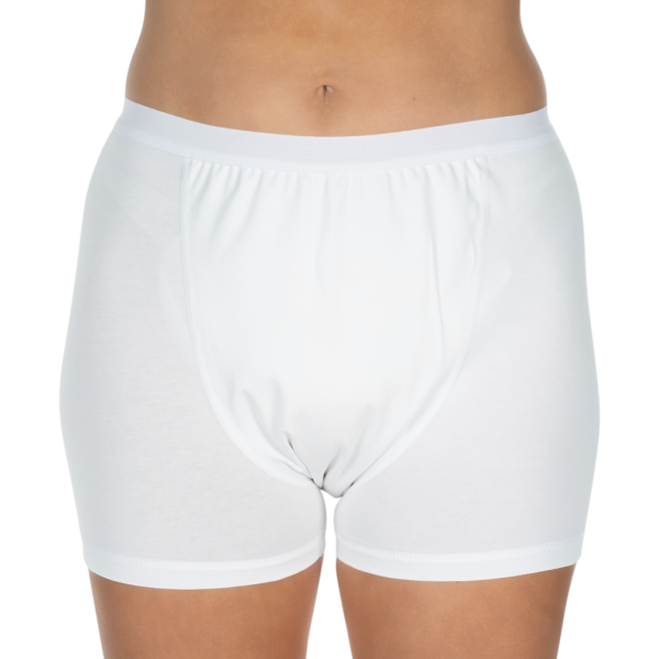 suprima 1262 Baumwolle/Elasthan Inkontinenz-Slip mit angeschnittenem Bein für diskreten Schutz