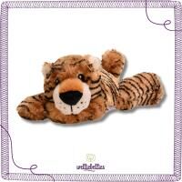 welliebellies® "Tiger groß" Wärmekuscheltier mit Bio-Hirse-Füllung, spendet bis zu 90 min Wärme