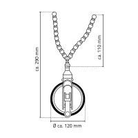 Vorschau: RIDDER Bad Universalsaughalter Jim Reisebutler, weiß, Gesamtlänge: ca. 29 cm