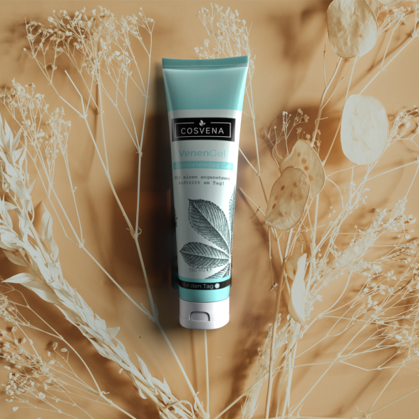 Cosvena vitalisierendes VenenGel 150 ml entlastet die Venen und belebt die Beine, 100 vegan