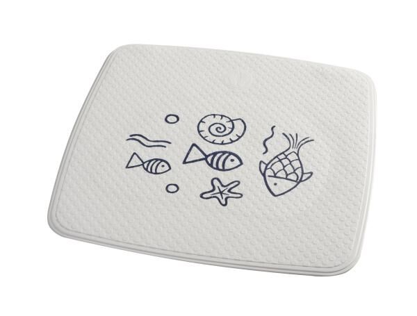 RIDDER Duscheinlage Neptun 54 x 54 cm mit Saugnäpfen aus hautsympatischem TPE