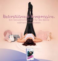 Vorschau: Sigvaris MATERNITY SUPPORT Strumpfhose für Schwangere mit Unterstützung des Bauches