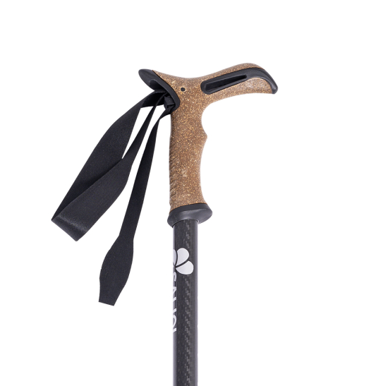 SALJOL Gehstock mit Korkgriff, faltbar und wiegt nur 278 g