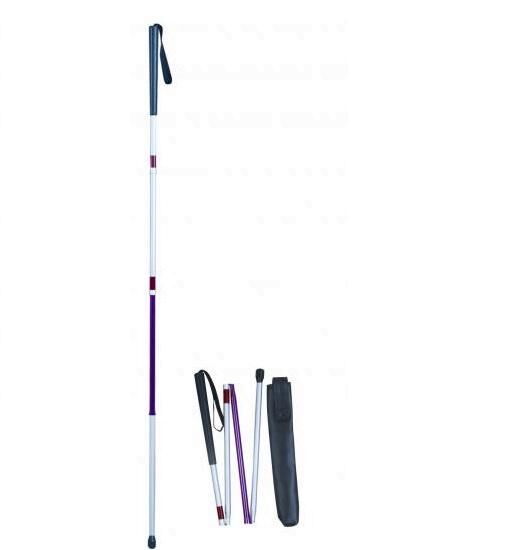 ANTAR Blindenstab/Taststock aus Aluminium Länge: 120 cm zusammenklappbar