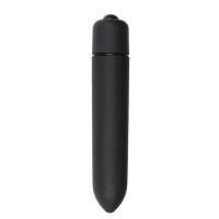 LUSTVOLL Sexspielzeug Kugel-Vibrator Bullet Mini in schwarz ideal für unterwegs Länge: 9,3-cm