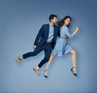 Vorschau: BAUERFEIND Venotrain Act Sheer transparente Stützstrümpfe 70 o. 140 den mit Spitzenhaftband