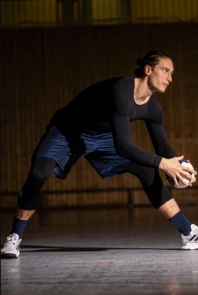 Entorch Action Pants wadenlage Kompressionshose mit Protection Patch