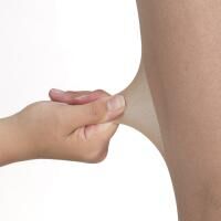 Vorschau: Spring medical YOURSPRING MEDIUM transparente Stützstrumpfhose 140 DEN