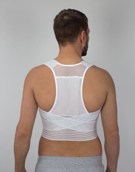 Hydas Geradehalter mit Stützgürtel korrigiert schlechte Körperhaltung, Taillenumfang bis 115 cm