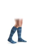 Vorschau: Sigvaris Style Pattern Kompressions-Kniestrumpf CCL2 mit geschlossener Spitze