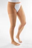 Vorschau: L&R SWISSLASTIC Venosan 5000 halbtransparente Kompressionsstrümpfe mit Kimaeffekt in versch. Längen