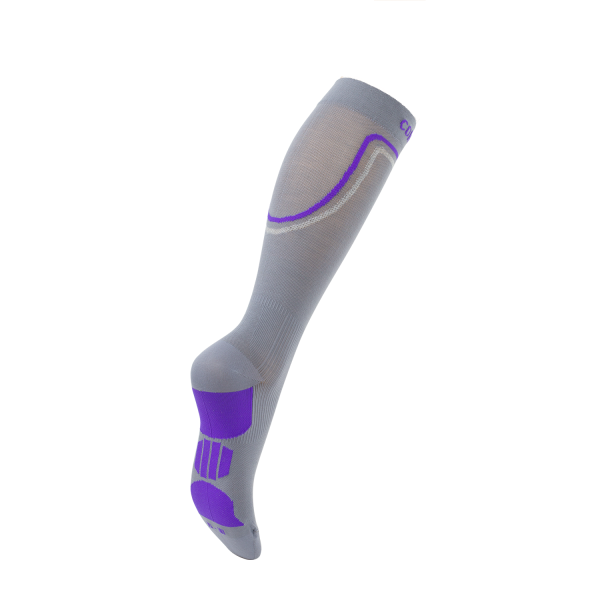 COMPRESSANA Sport Inverno atmungsaktive Kompressionsstrümpfe aus Merinowolle und Seide