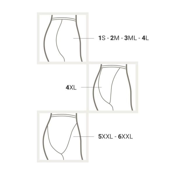 SOLIDEA SILVER WAVE LONG Kompressionsleggings mit dreidimensionalen Wellen und Mikromassage Effekt