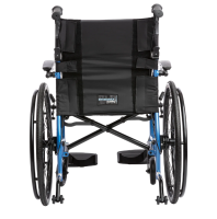 Vorschau: STRONGBACK Mobility FLIP Rollstuhl mit Rückenstütze, hochklappbaren Armlehnen und Trommelbremse
