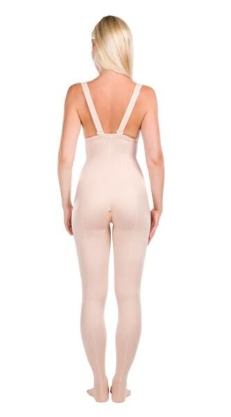 lipoelastic VBfLg Variant High postoperative Kompressionshose für Liposuktion inkl. Anziehhilfe