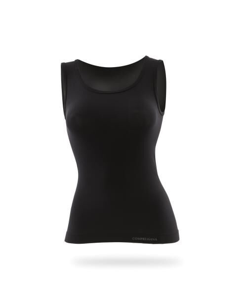 COMPRESSANA nahtloses Sport-Tanktop Damen mit breiten Trägern mit FIR-Infrarottechnologie