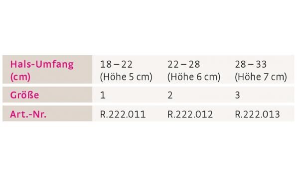 medi Kidz Collar soft hautfreundliche Kinder Halskrause zur Stabilisierung der Halswirbelsäule