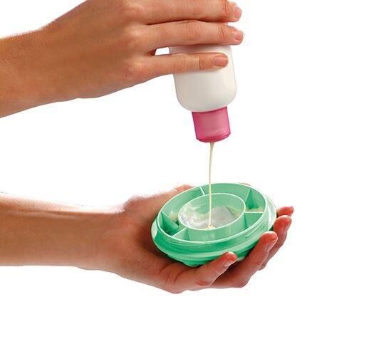 Hydas Rücken-Cremer mit teilbarem Griff, mühelos alle Körperstellen erreichen