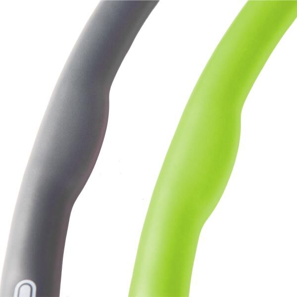 ARTZT vitality Fitnessreifen/Hula Hoop grün grau, Durchmesser: 100 cm, einfach zerlegbar