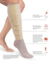 Vorschau: JOBST Farrow Wrap Lite Tigh Piece Oberschenkel- inkl. Knieteil, leichtes bis mäßiges Ödem