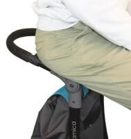 Vorschau: Mobilex Koala Einkaufstrolley mit Sitzfunktion in blau/grau aus reißfestem Nylon