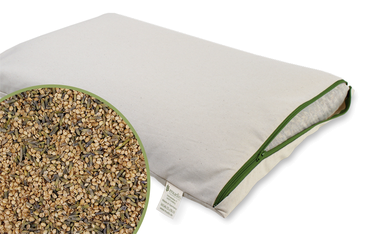 Mudis Natur-Schlafkissen versch. Größen, Füllung: Hirseschalen mit Lavendel