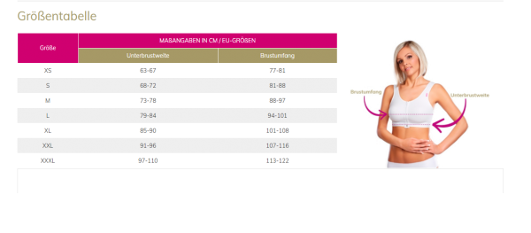 lipoelastic PI Active Variant nahtloser postoperativer Kompressions-BH mit elastischen Gummiband