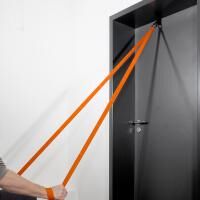 Vorschau: FLEXVIT Tür-Anker zur Fixierung der Bänder an der Tür, variabel und schnell fixierbar ohne Bohren