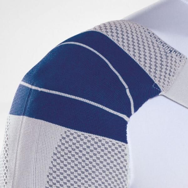 BAUERFEIND OmoTrain S stabilisierende Aktivbandage zur Entlastung des Schultergelenks mit Pelotte