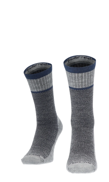 SockWell PLANTAR CUSH CREW Herren Socken mit verstärkter Sohle, entlastet die Plantarfaszie