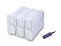 Dr. Winkler aufblasbares Stufenbett mit Luftpumpe zur Entlastung der Lendenwirbelsäule