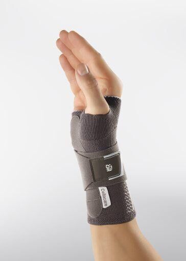 L&R Cellacare® Manus Comfort Aktiv Handgelenkbandage mit Silikonpelotte u. Stabilisierungsgurt