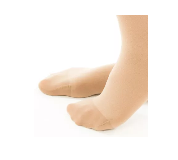 ECOSANA Cotton blickdichte Kompressionsstrümpfe mit Baumwolle Made in Germany KKL 2 versch. Längen