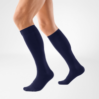 Vorschau: BAUERFEIND VenoTrain act microfiber atmungsaktive Kniestrümpfe Stützstrümpfe 280 den