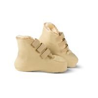 fellhof Bettschuhe TERVIS mit Merino-Lammfell und Klettverschlüssen zur Dekubitus-Prophylaxe