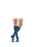 Vorschau: Sigvaris Style Pattern Kompressions-Kniestrumpf CCL2 mit geschlossener Spitze