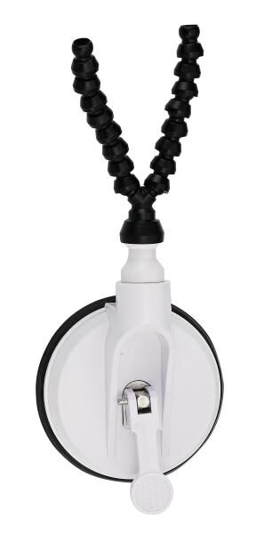 RIDDER Bad Universalsaughalter Jim Reisebutler, weiß, Gesamtlänge: ca. 29 cm