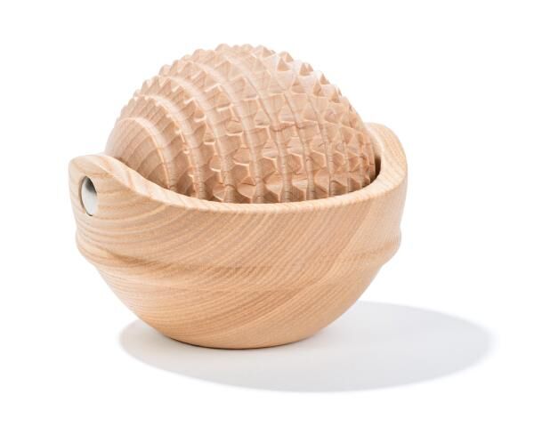 styleholz Igelball-Roller mit Handgriff