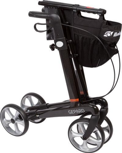 Mobilex Gepard Carbon-Rollator Sitzhöhe 62 cm mit Softrädern