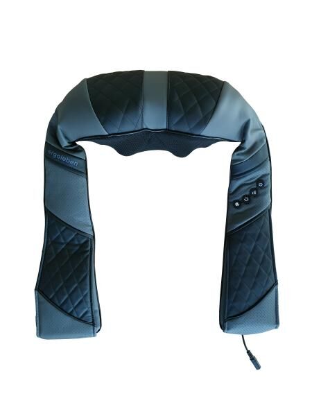 ergoleben Shiatsu Massagegerät für Nacken u. Schulter m. Wärmefunktion inkl. praktischer Tragetasche