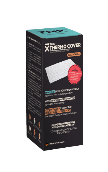 TMX Thermo Cover temperaturregulierende Bettdecke, versch. Größen
