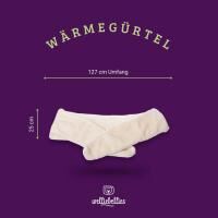 Vorschau: COSELLE Wärmegürtel mit Bio-Hirse Füllung, für Rücken, Bauch oder Unterleib, bis zu 90 min. Wärme
