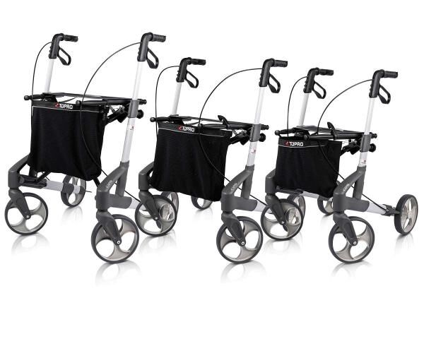 Topro Troja Original Rollator höhenverstellbar und faltbar versch. Größen