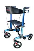 Vorschau: Rehaforum Rollator Actimo Premium blau mit großer Bereifung, Max. Belastbarkeit 136 kg