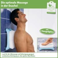 Vorschau: Vital Comfort Wandbürste mit Saugnäpfen zur Wand- oder Bodenmontage