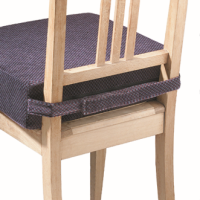 MORITZ REHA-HILFEN Sitzerhöhung 10 cm grau mit Henkel u. Klettverschluss mit Baumwollbezug