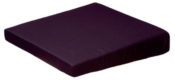 MORITZ REHA-Hilfen Sitzkissen keilförmig Baumwollmischgewebe versch. Höhen und Größen schwarz