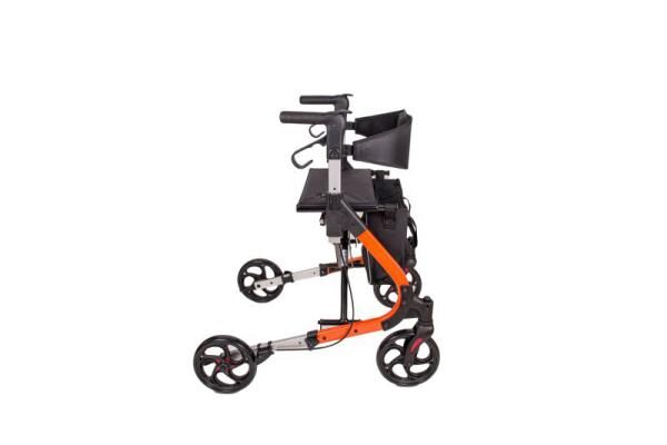 ANTAR Leichtgewicht-Rollator aus Aluminium mit Reflektoren inkl. Einkaufstasche, Gewicht: 7,35 kg